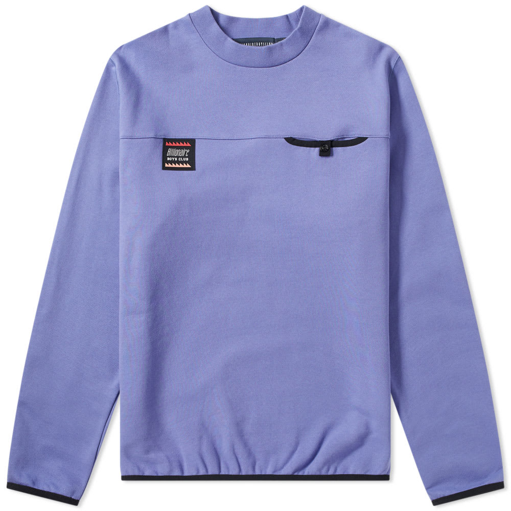 Bleached from the summer sun, Billionaire Boys Club’s tech sweat has had its back facing towards the light with the tie-dye wash. Keeping their SS19 season’s bright and bold look, this sportswear staple opts for a tech finish with the elasticated hem and cuffs securing the fit.

100% Cotton
Loopback Jersey
Ribbed Crewneck
Chest Pocket
Rubberised Brand Patch
Elasticated Cuffs & Hem

This garment is not pre-shrunk and will shrink after wash, this is not a fault.
