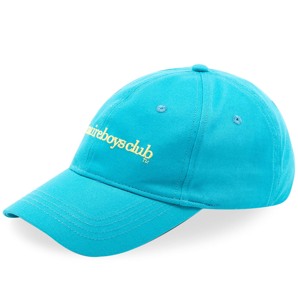 A tropical teal giving any outfit a head start, this Billionaire Boys Club baseball cap will beat the heat. A curved brim will block out any sunlight, with an adjustable tab on the back creating the perfect fit.

100% Cotton
6-Panels
Curved Brim
Embroidered Eyelets
Embroidered Branding
Adjustable Back Tab