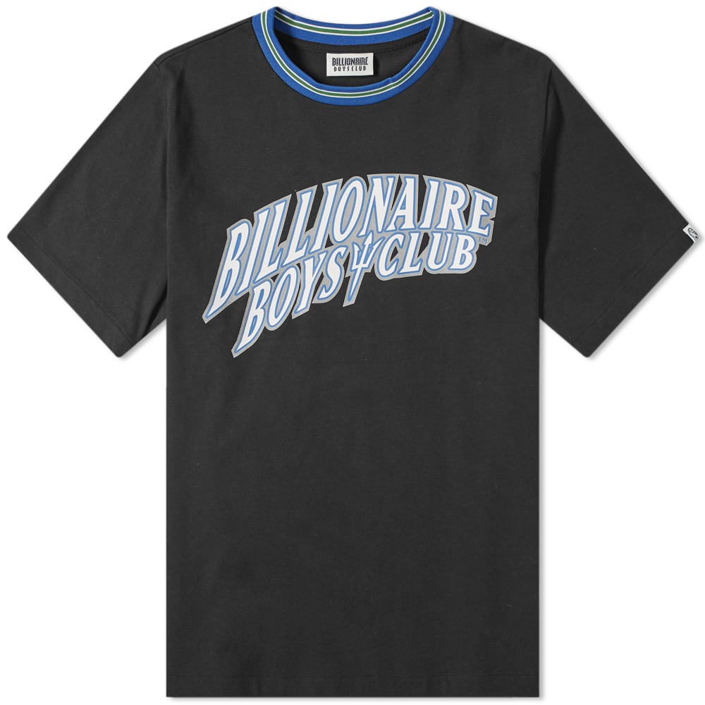 Diving into the deep blue sea this season, Billionaire Boys Club draw their inspiration for this logo-heavy tee. Constructed from a heavyweight cotton, the short sleeve design is stamped with blue branding to the chest, whilst dark blue knit lines the crewneck. Finished with Poseidon's trident to the middle for a mythical touch, add a dose of nautical style to your tee rotation with this everyday essential. 

100% Cotton
Ribbed Crewneck
Printed Branding
Split Hem