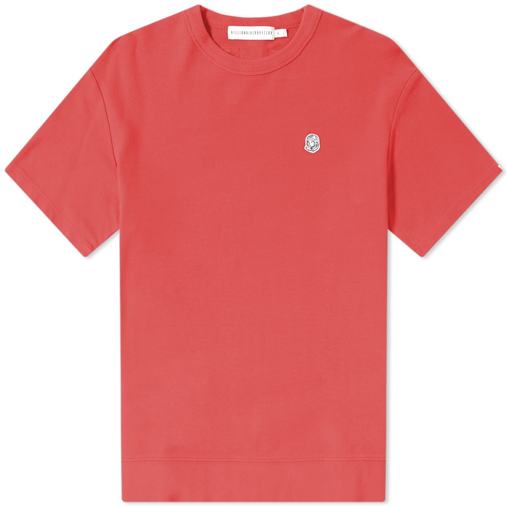 A colourful addition to your wardrobe basics; Pharrell and Nigo's Billionaire Boys Club  return with this eye-catching tee for your everyday rotation. Radiant in red, the bright basic is constructed from a heavyweight cotton piqué, boasting both comfort and style. 

100% Cotton
Piqué Fabric 
Ribbed Crewneck
Astronaut Appliqué
Dropped Hem