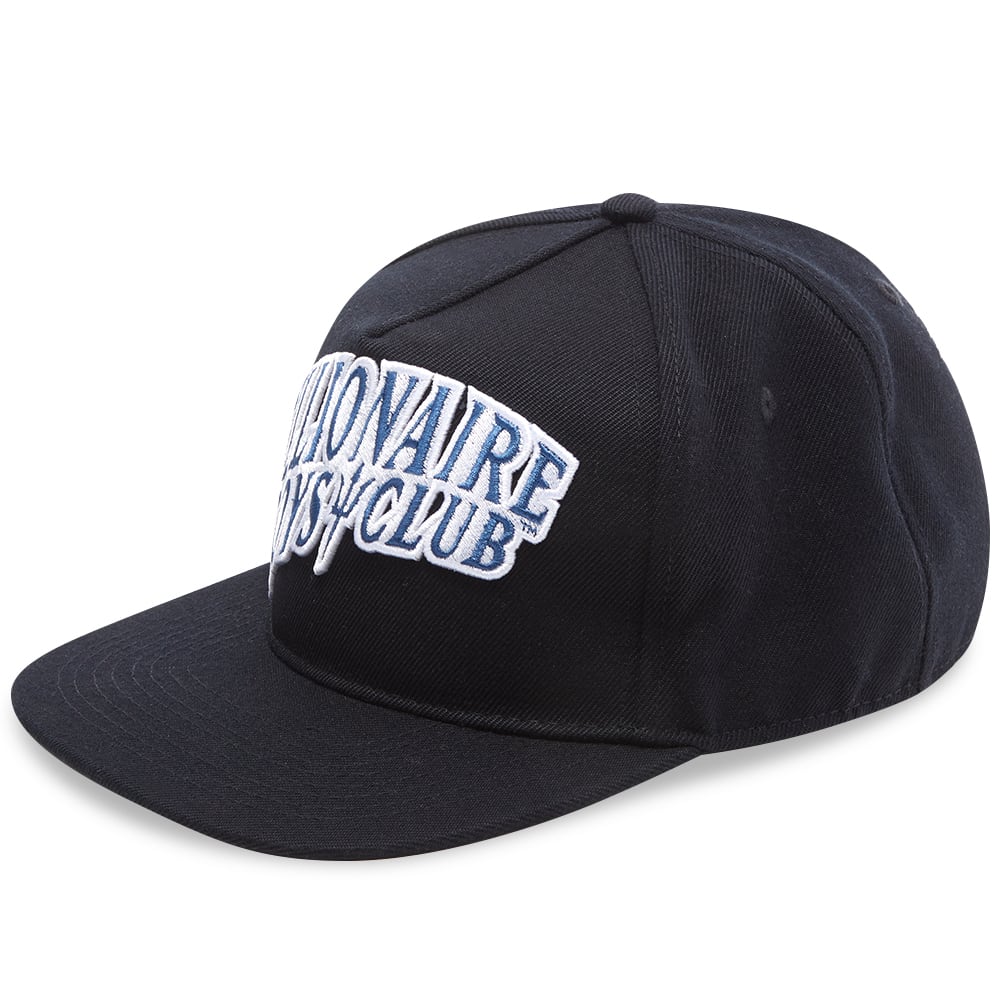Take a slice of Billionaire Boys Club with you wherever you go in this sleek black trucker cap. Emblazoned with the Roman god of sea, Neptune, to the back, this street-ready accessory exudes nautical vibes; signed off with BBC branding to the front for a signature finish. 

85% Acrylic, 15% Wool
6-Panels
Flat Peak
Embroidered Eyelets
Embroidered Branding
Appliqué Branding
Adjustable Back Tab