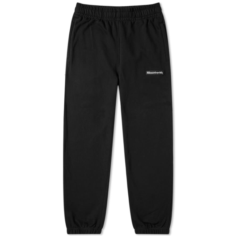 Ideal for your off-duty outfit, this pair of sweatpants from Billionaire Boys Club arrive in a slick black. Cut from a soft cotton jersey for soft-to-touch comfort, the casual pair can be slipped on-and-off with ease using the elasticated waist and cuffs. Signed off with the streetwear label's moniker to the thigh, this urban pair are worn with a tapered fit, promising sleek street style with every wear.  

100% Cotton
2 Side Entry Pockets
Back Welt Pocket 
Rubberised Brand Tab
Elasticated Waist & Cuffs