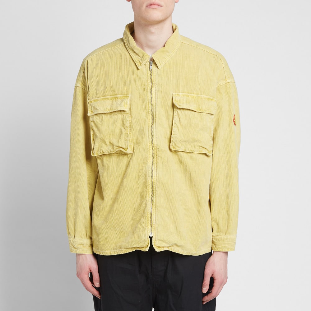 Cav empt corduroy zip shirt jacket clearance