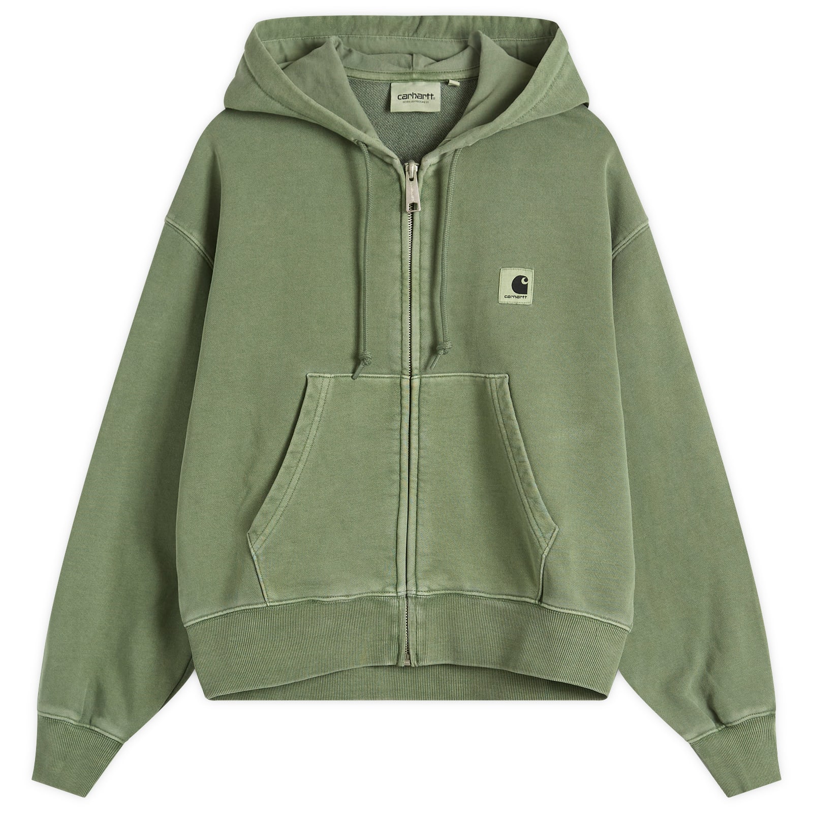 【Carhartt】 ★ HOODED NELSON SWEATSHIRT ★ BALLOON FIT Carhartt WIP Women's Hooded Nelson Sweatshirt | Graphite