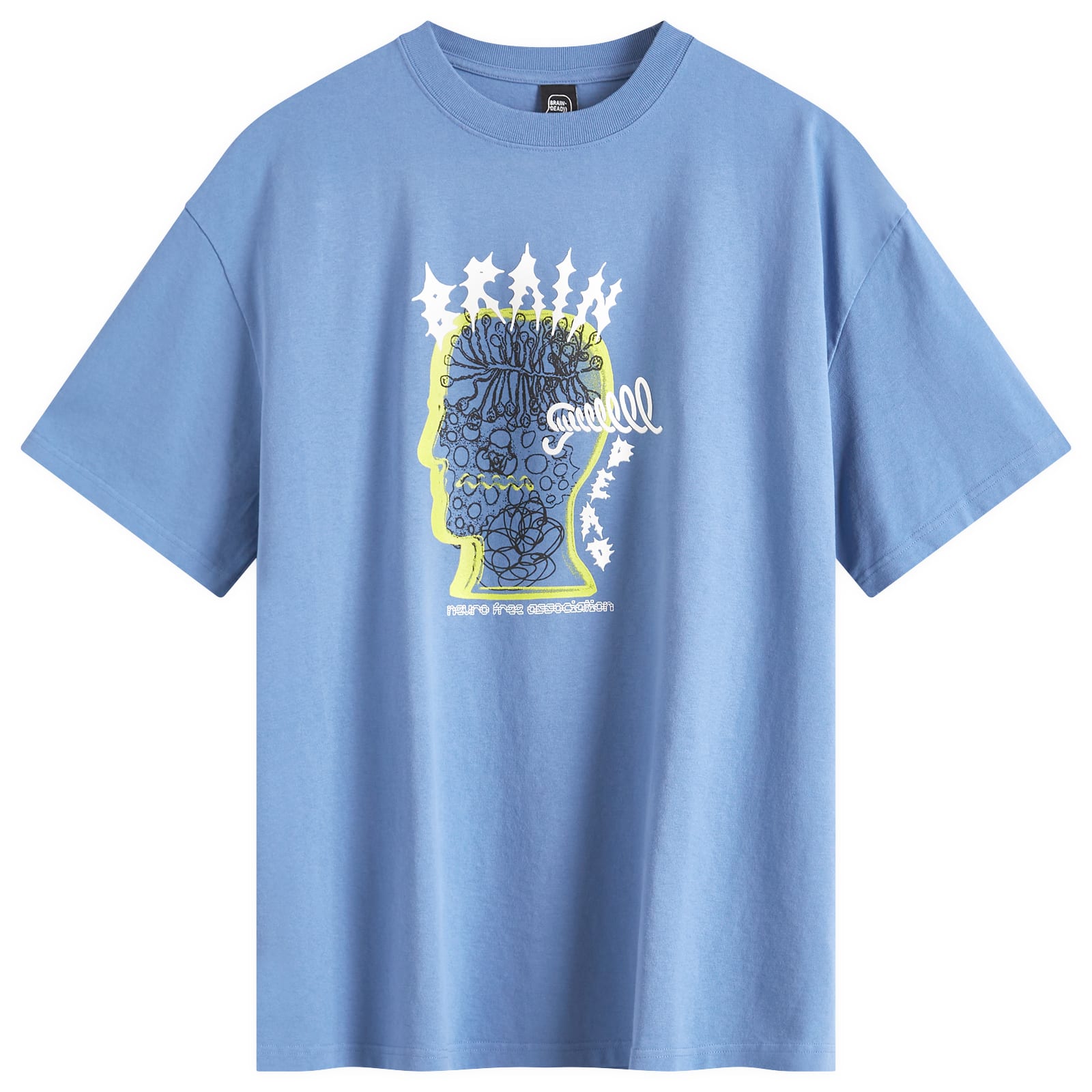 Brain Dead Rising Ear T-Shirt Blue | END. (JP)