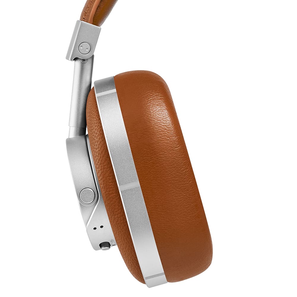 Master & Dynamic MW60 Wireless OverEar Headphones Brown & Silver END.
