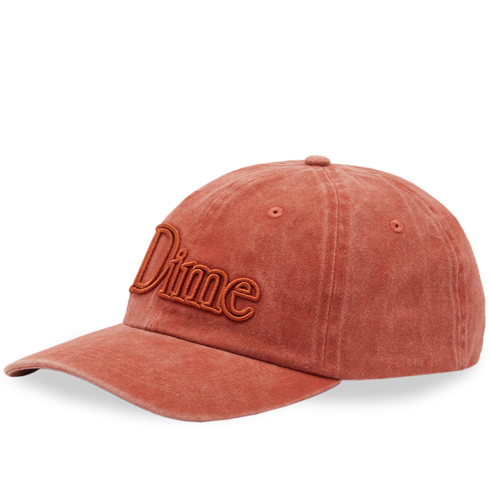 Dime Classic 3D Logo Cap Orange Washed | END.