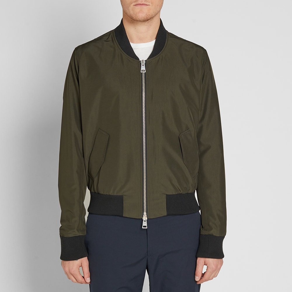 ami nylon bomber jacket
