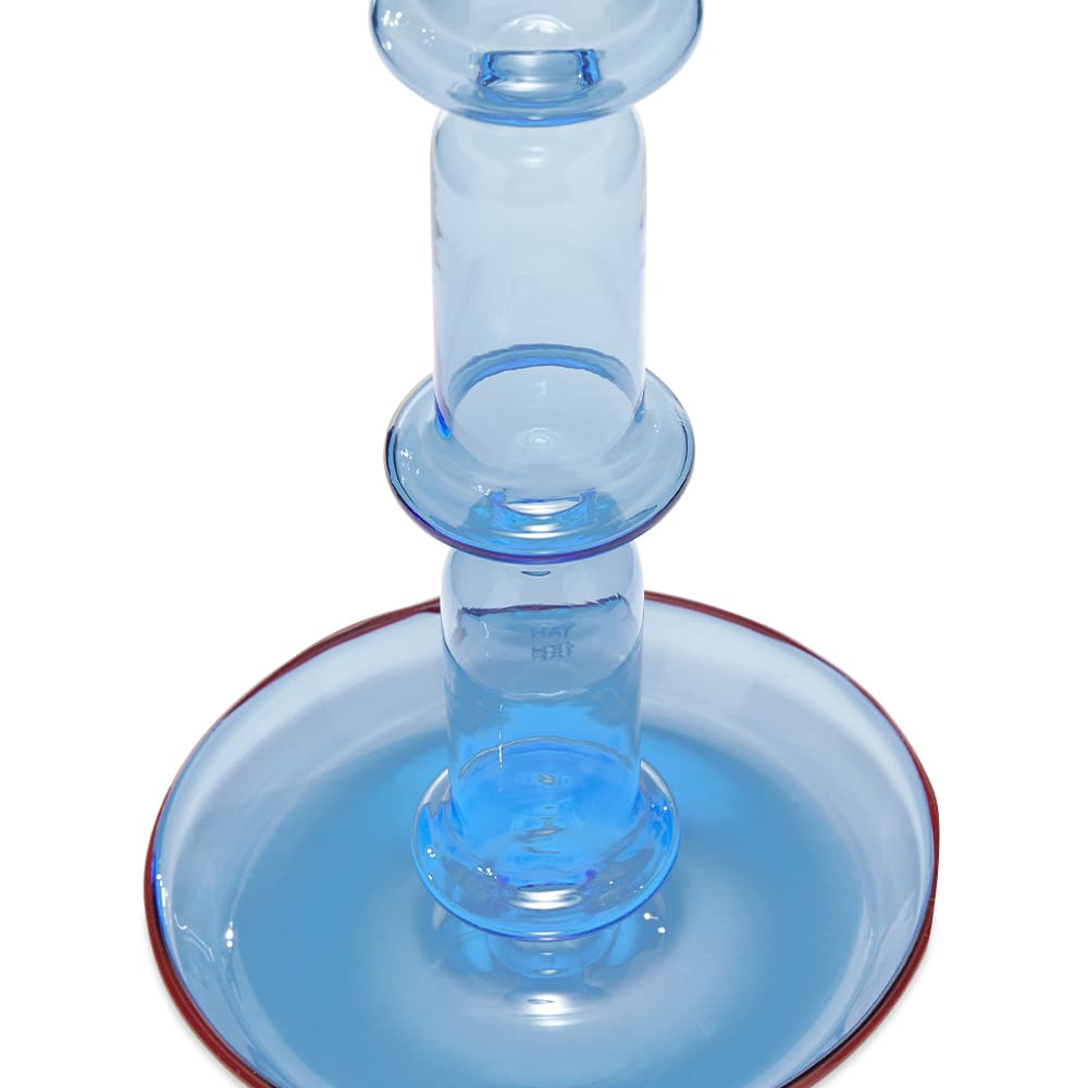 HAY Flare Candle Holder Tall Blue END.