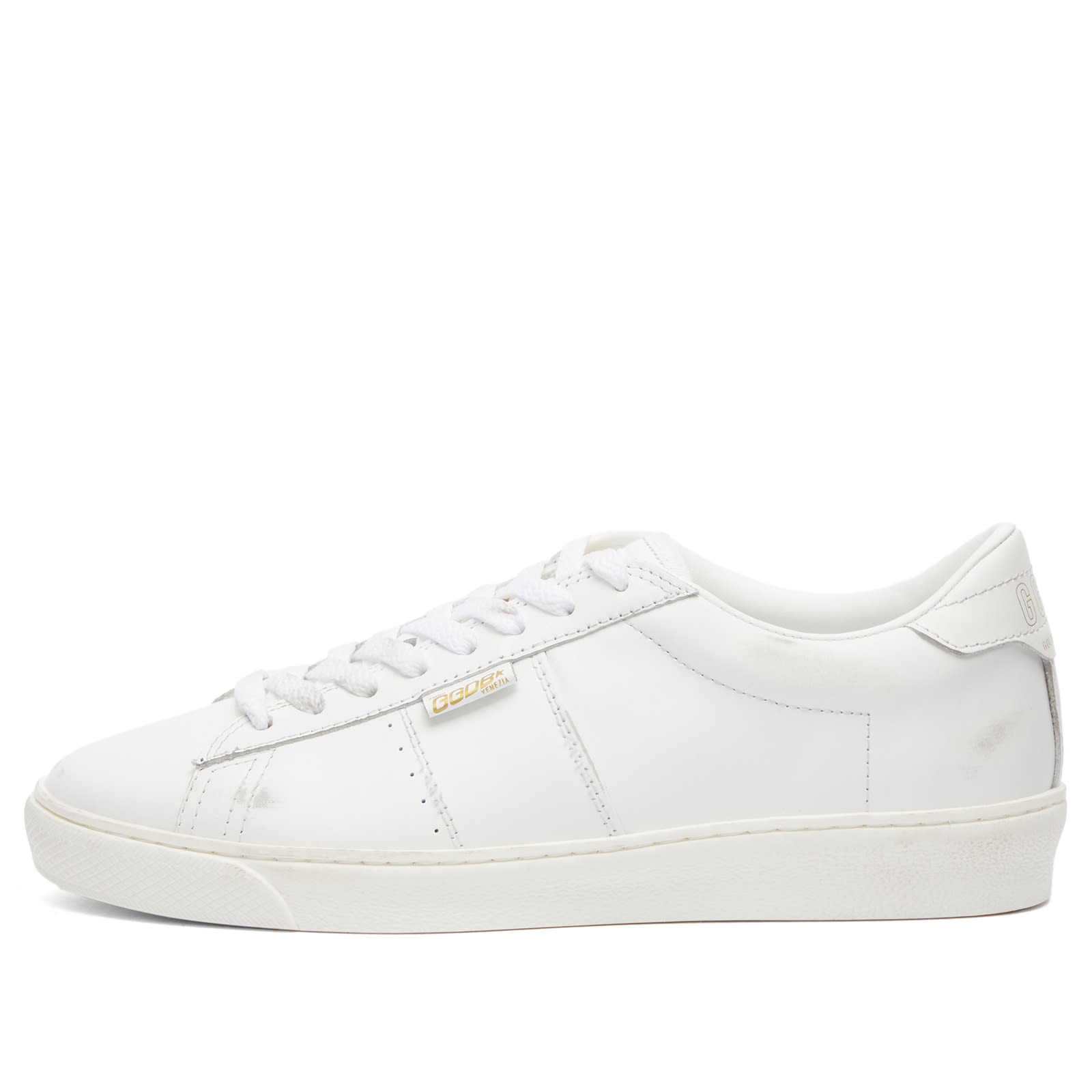 Golden ｜SNEAKERS (GWF00796 F006367 10100) Golden Goose Matchstar Leather Sneaker Optic White | END. (AR)