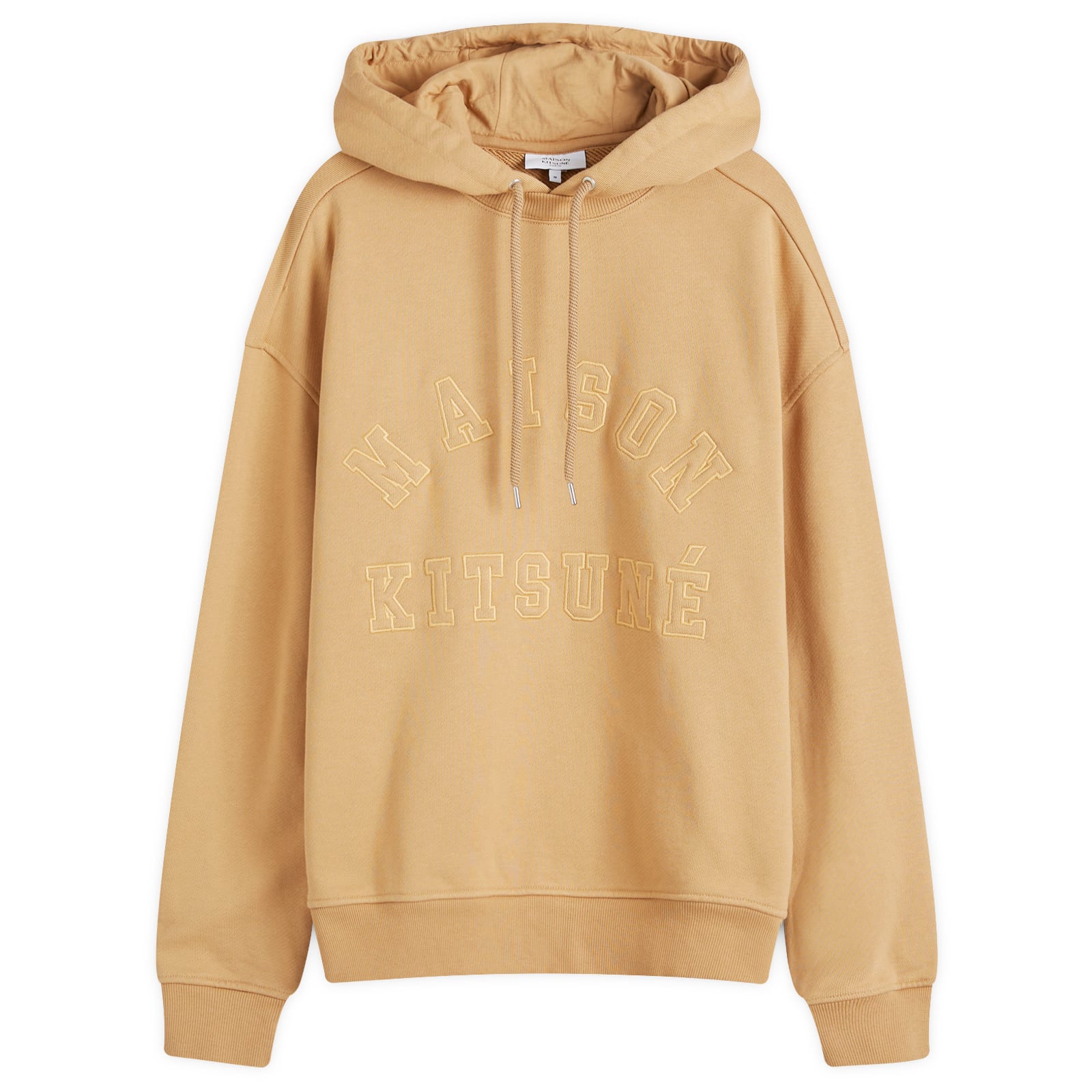 Maison Kitsune Varsity Oversize Hoodie Chamomile | END. (FR)
