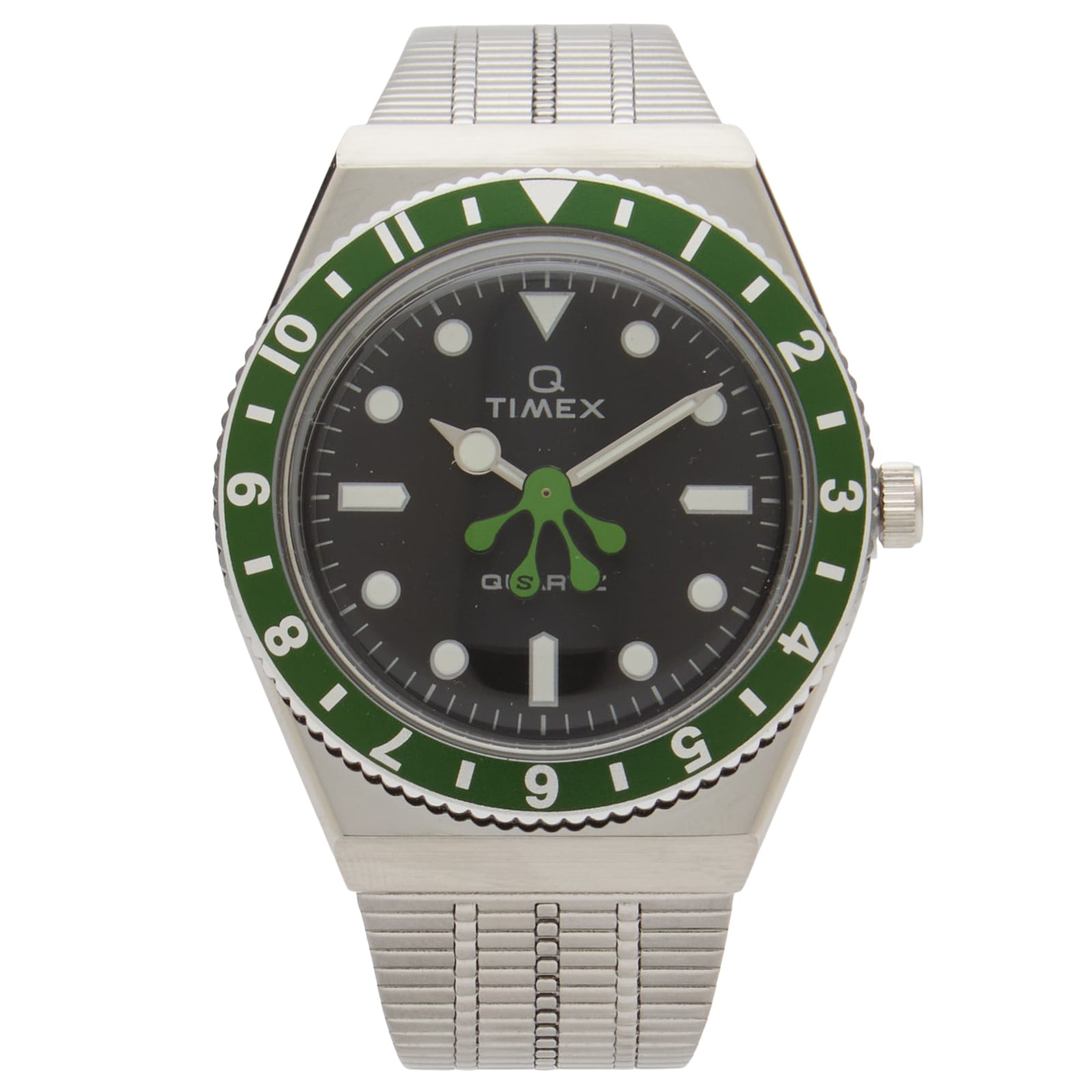 Timex x seconde/seconde/ Steel Q Timex Sequel Top Ring Watch Kermit