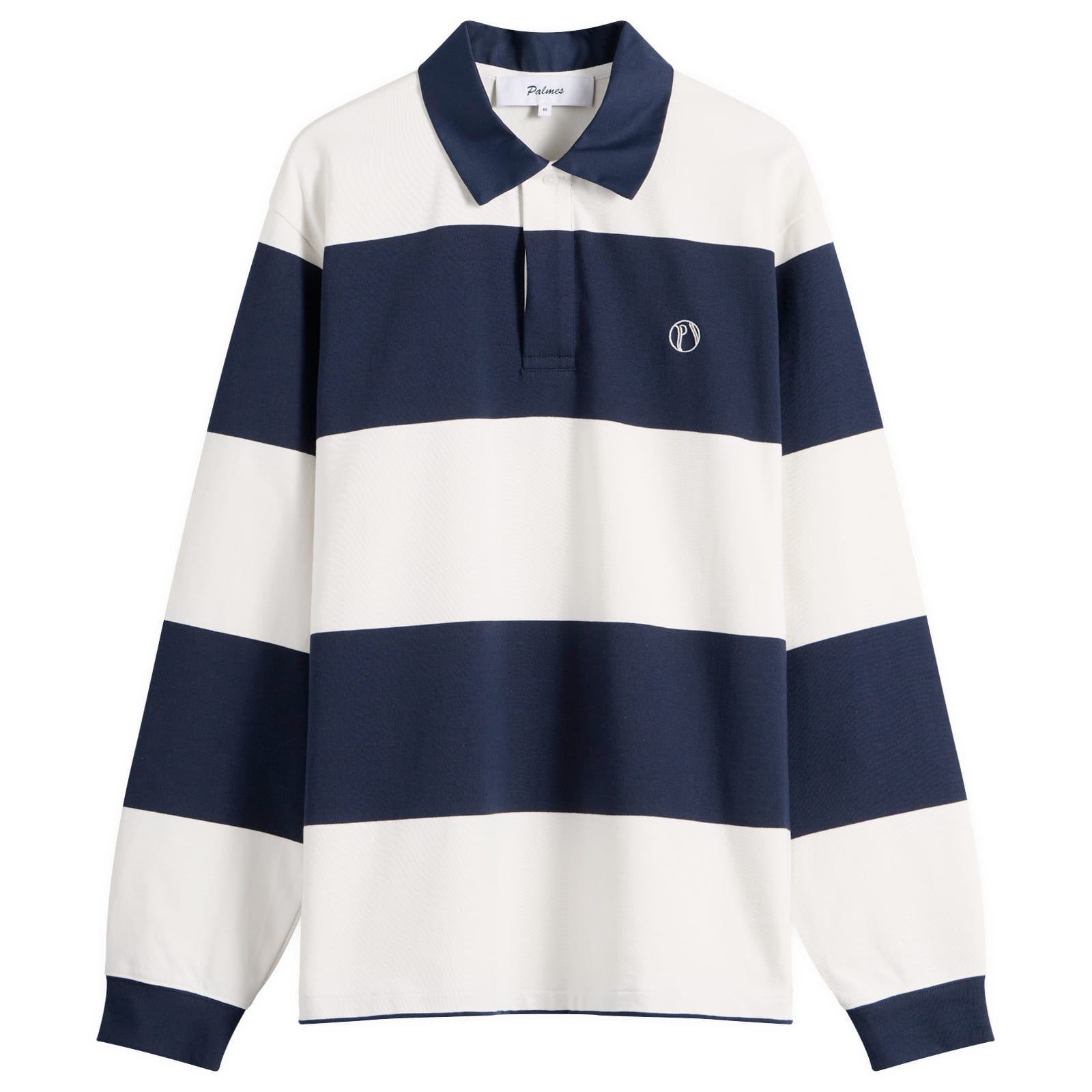Palmes Men’s Ball Rugby Shirt Navy Stripe