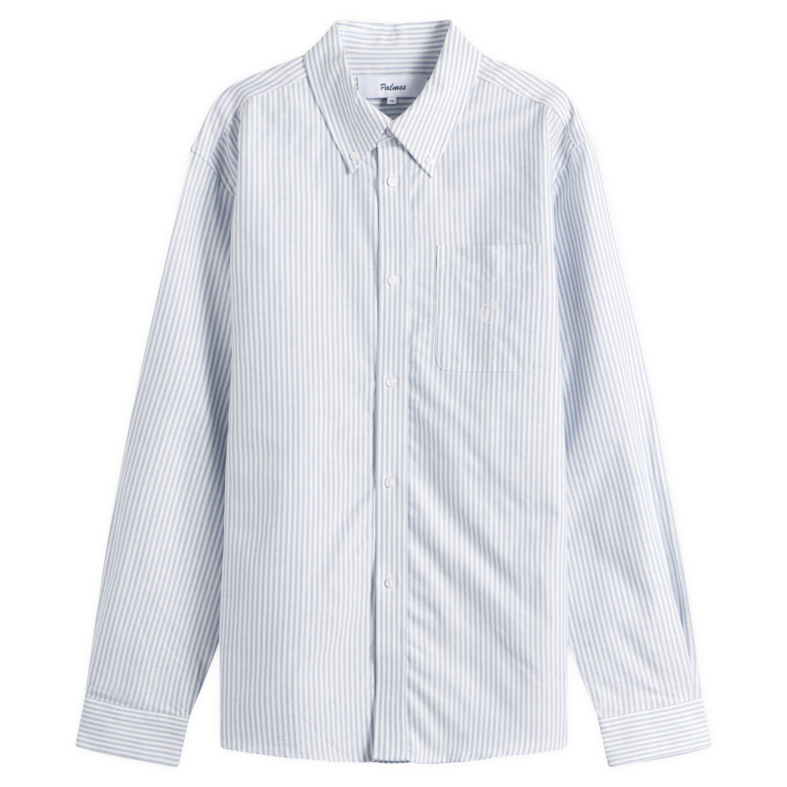 Palmes Men’s Deuce Oxford Shirt Blue Stripe