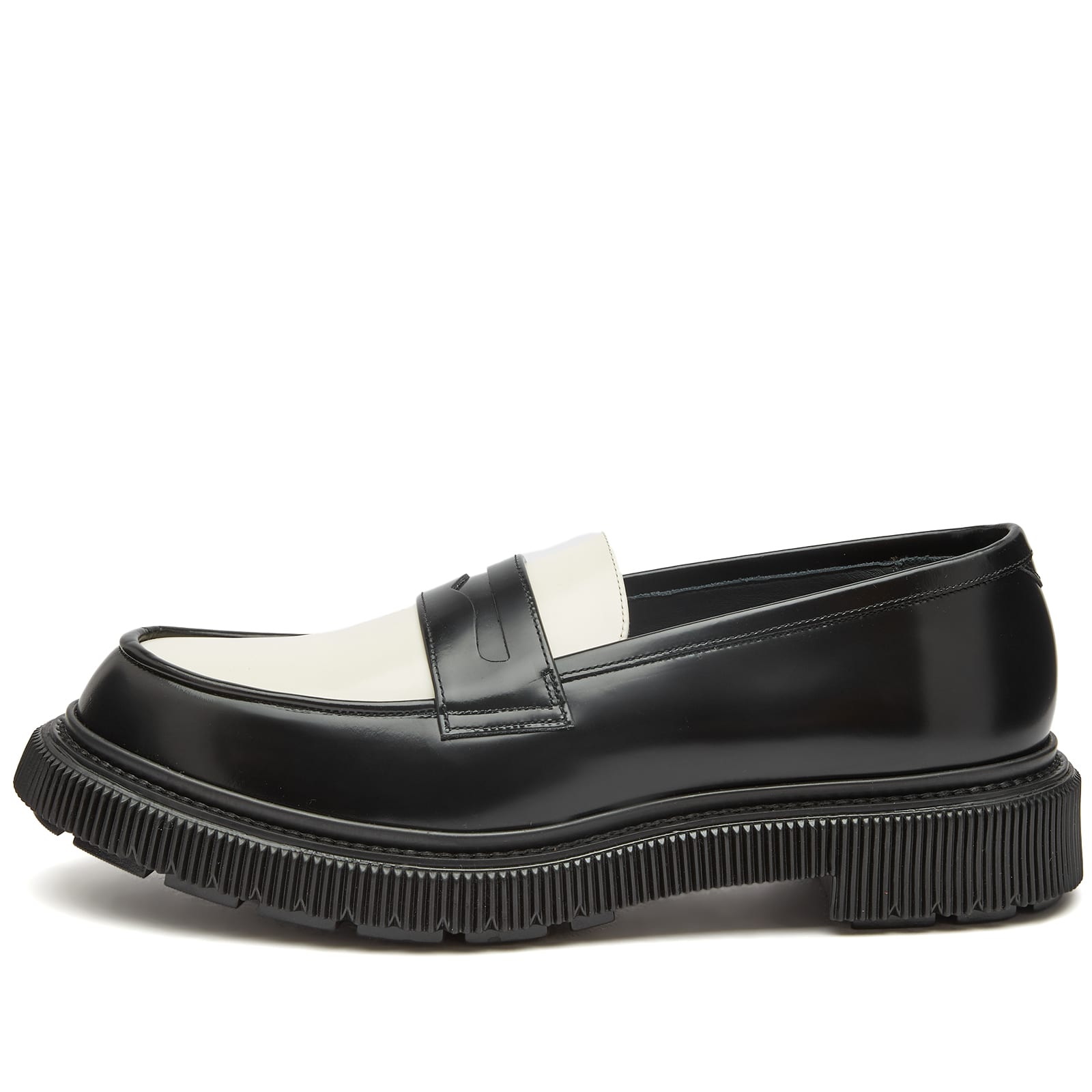 靴 ADIEU TYPE 159 SPECIAL LOAFER NAVY,SAND Type 159 - Black