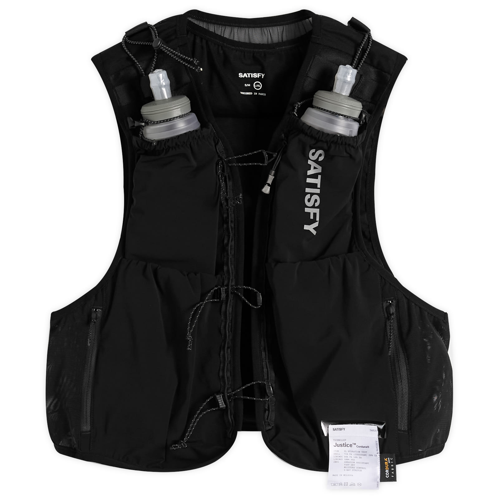 Satisfy Justice™ Cordura ® 5L Hydration Vest Black | END. (US)