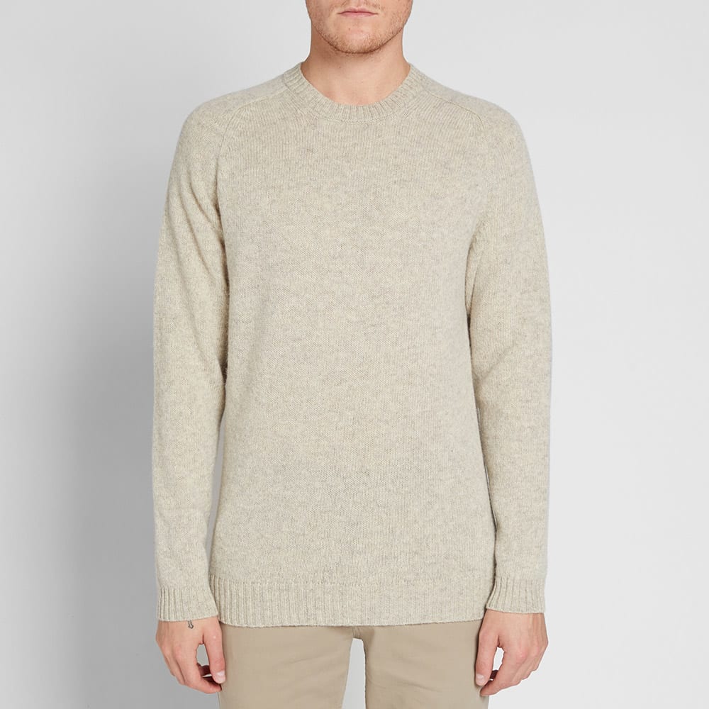 NN07 Nathan Crew Knit Pale Grey | END. (US)