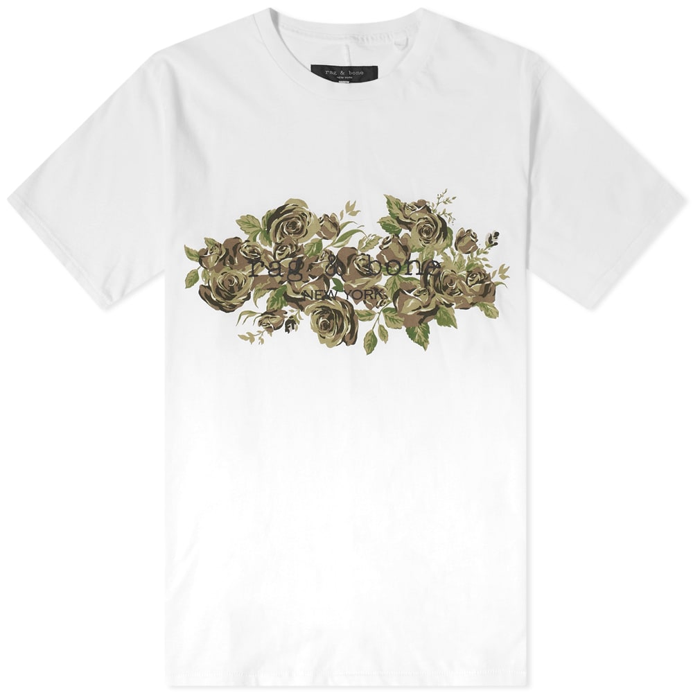 rag and bone floral tee