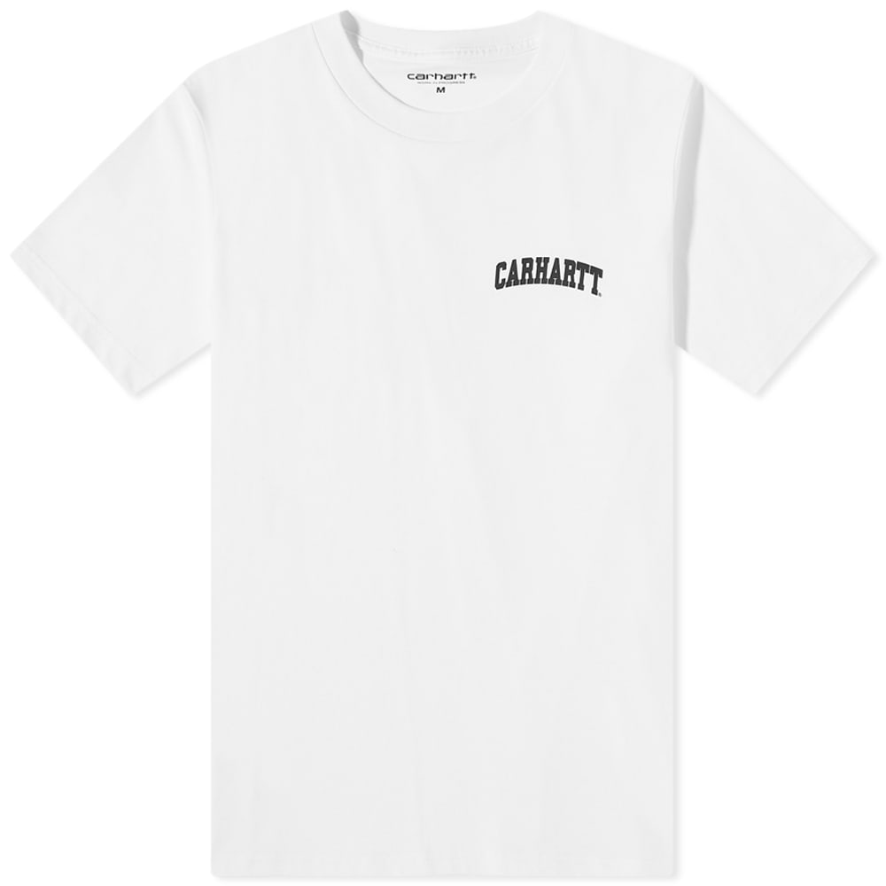 Carhartt WIP University Script T-Shirt White & Black | END. (US)