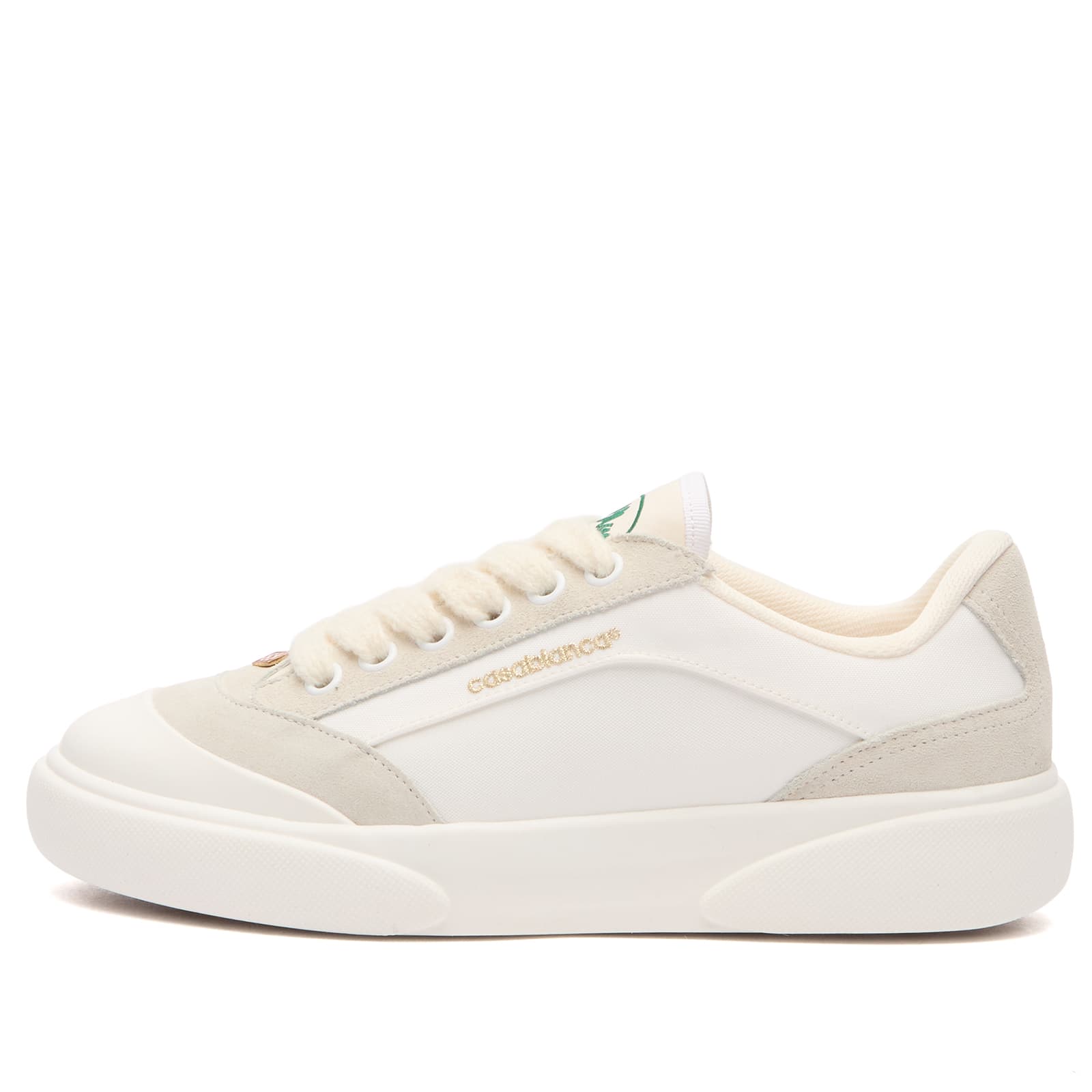Casablanca Women's Del Mar Sneaker in White, Size UK 3