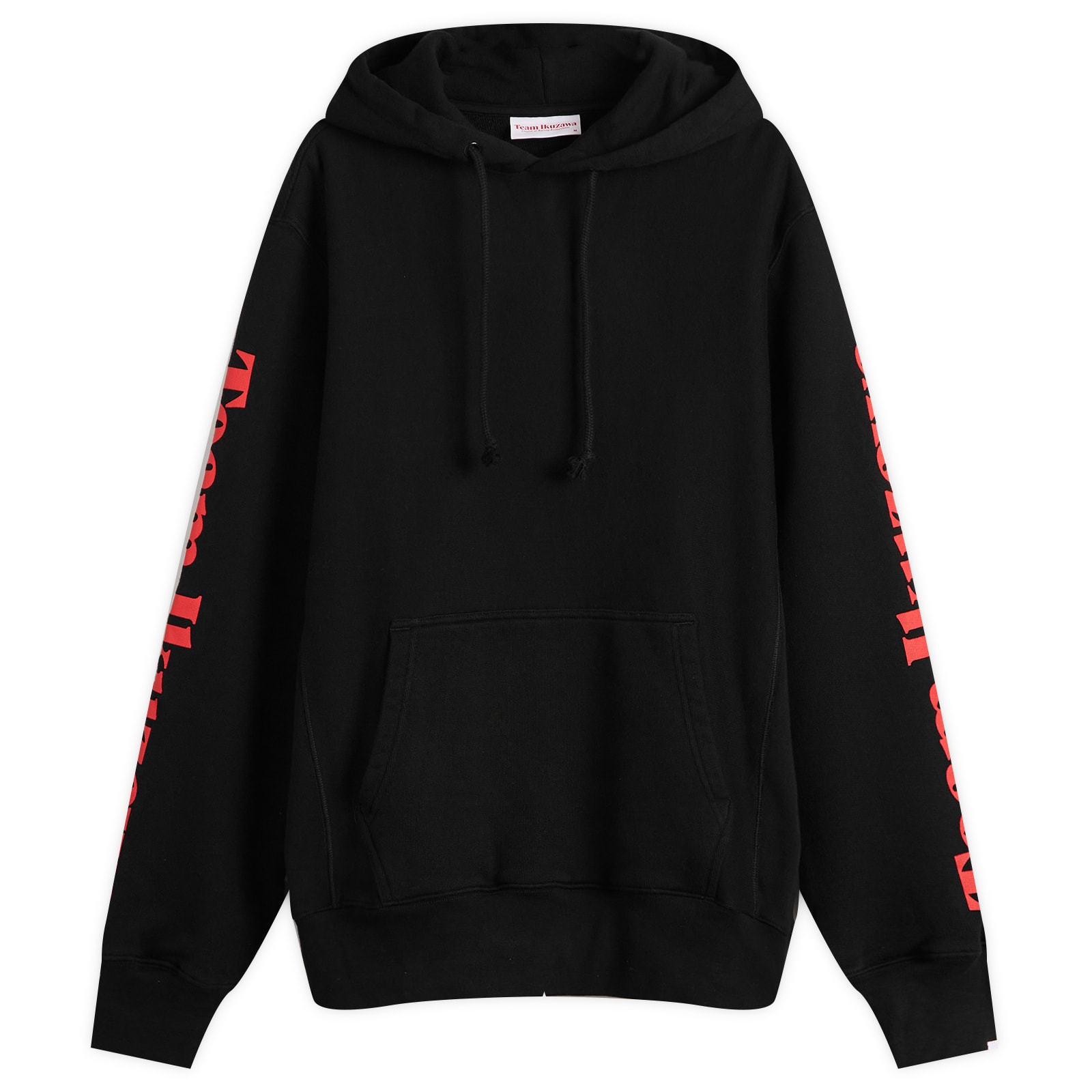 Team Ikuzawa Men’s Dirt Track Heavy Hoodie Black