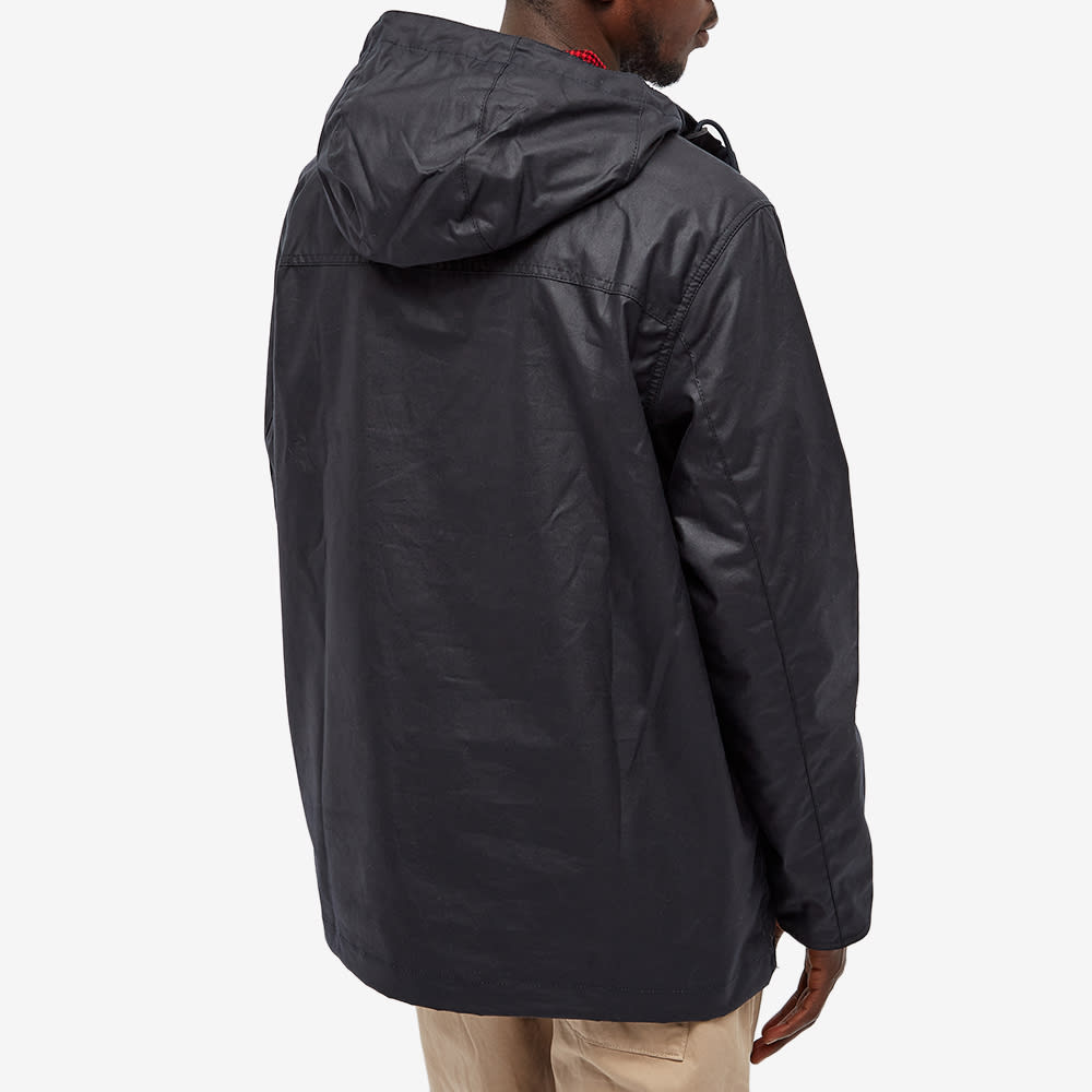 Barbour Wax Camo Smock White Label Navy END. (US)