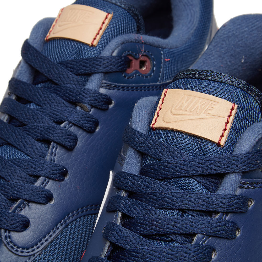 Nike Air Max 1 Men's Shoes Navy Team Red 2018 Sneakers AH8145 400 Size 9.5 Nike Air Max 1 Men's Shoes Navy Team Red 2018 Sneakers AH8145 400 Size 9.5