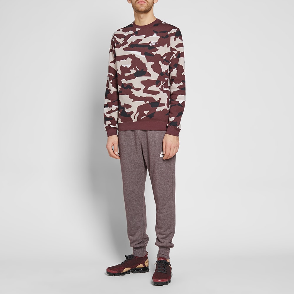 nike camo sweater