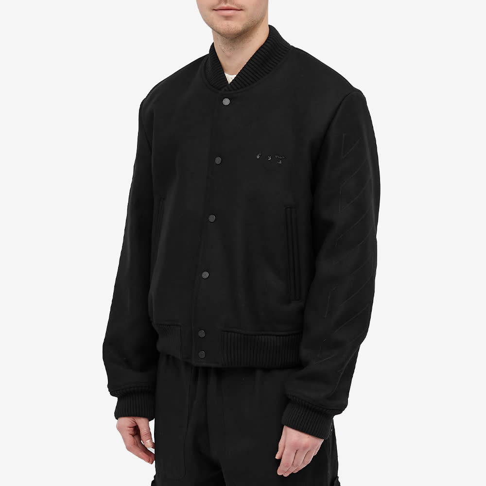 Off-White Diag Varsity Jacket Off-White Diag Varsity Jacket