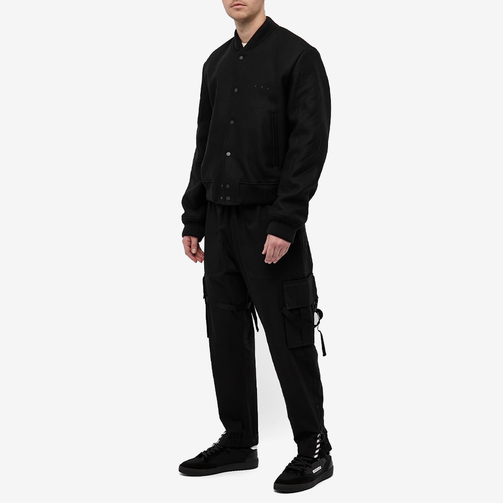 Off-White Diag Varsity Jacket Off-White Diag Varsity Jacket