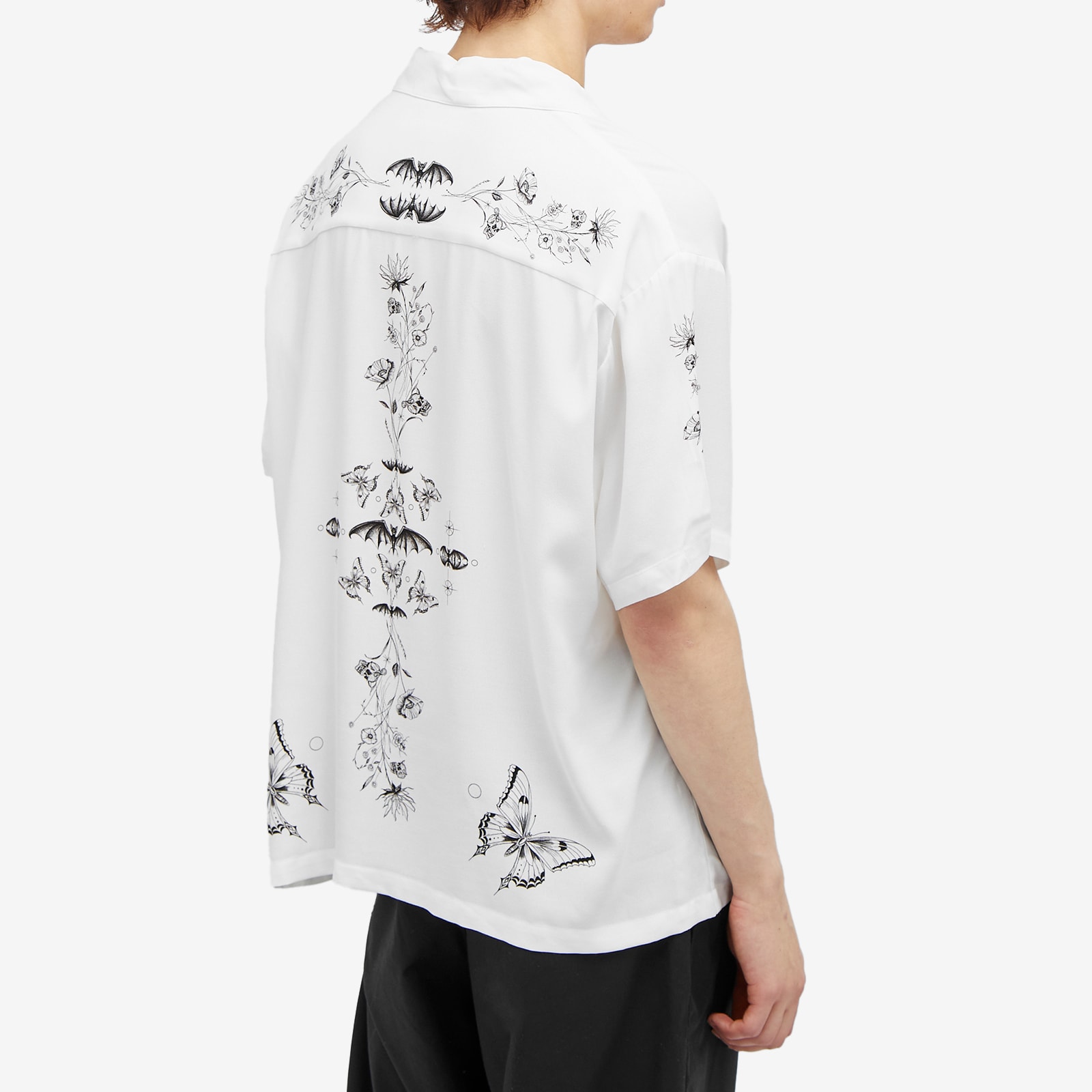 Neighborhood Men's Nh × Dr Woo . Hawaiian Shirt Ss White - Curated