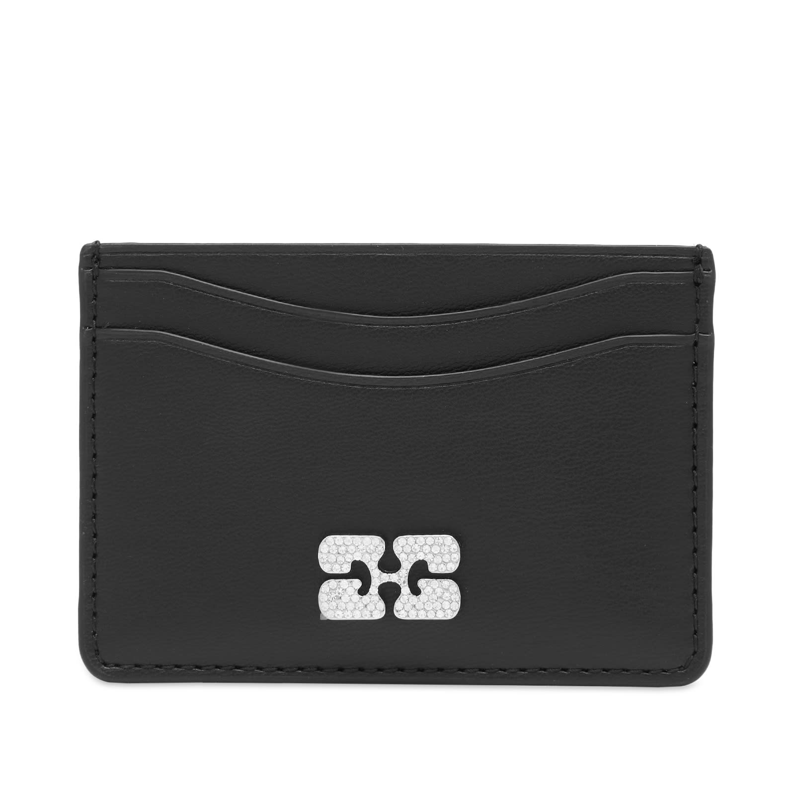 GANNI Bou Card Holder Black | END. (US)
