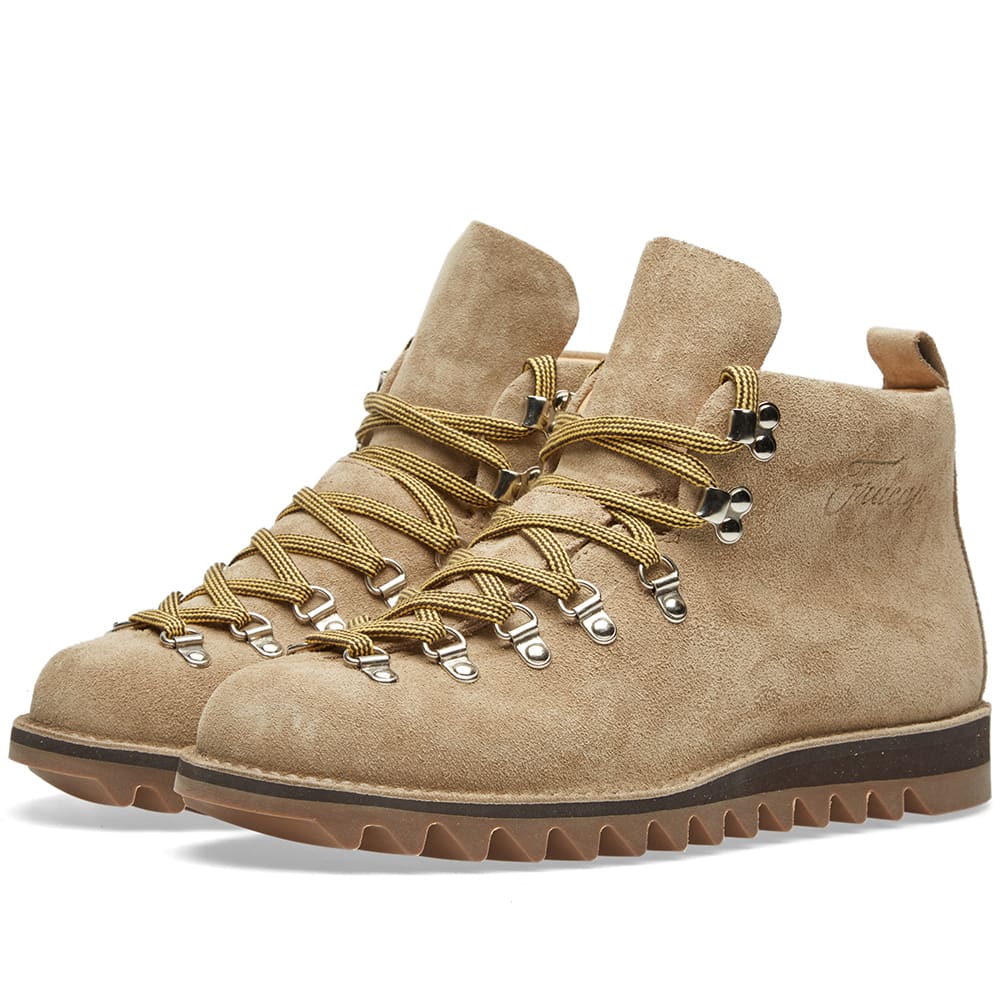 Fracap M120 Ripple Sole Scarponcino Boot Grey Suede | END. (UK)