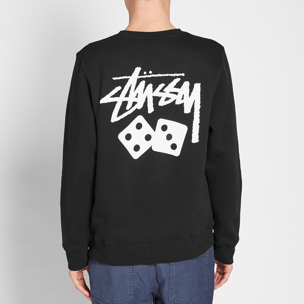 Stussy Dice Crew Sweat Black | END. (RU)