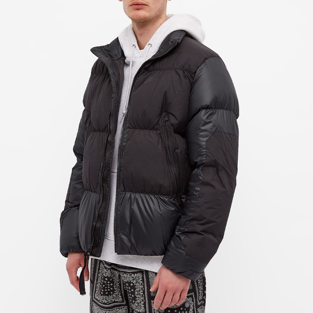 Nike City Puffer Jacket Black u0026 Dark Smoke Grey | END.