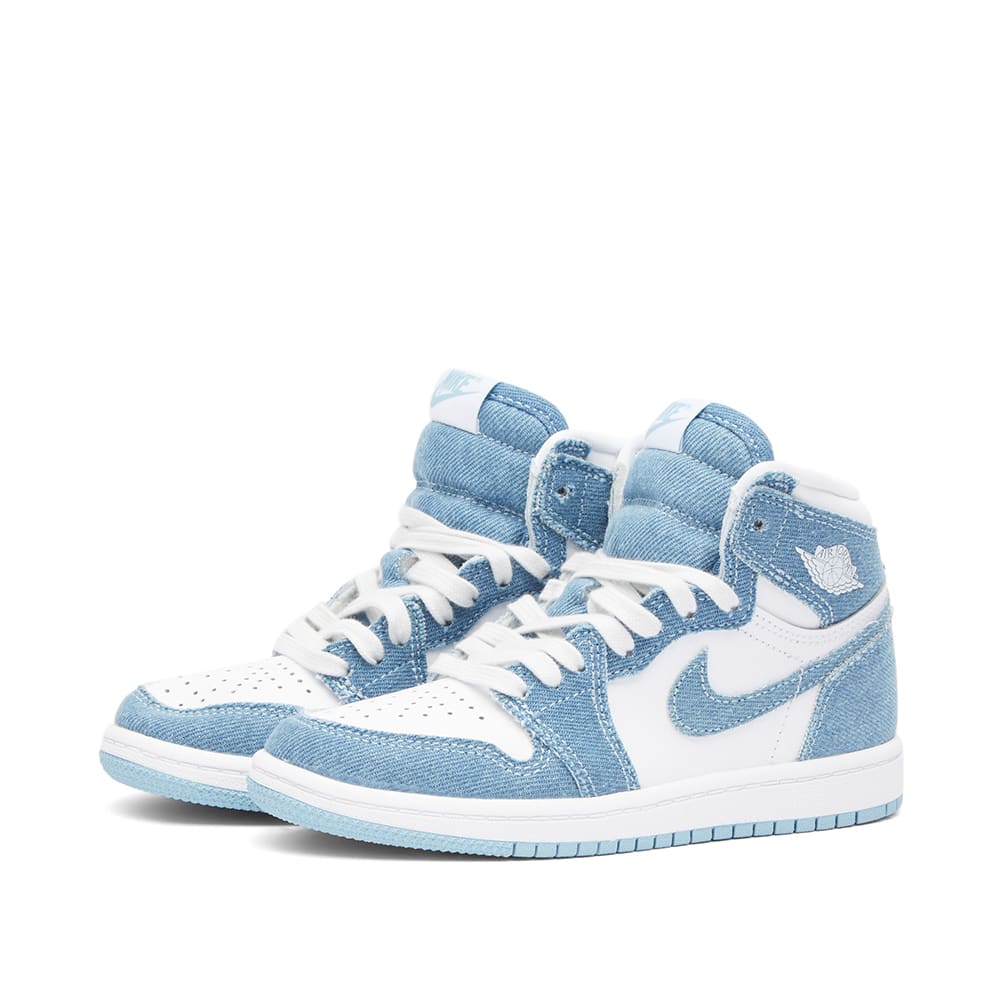 retro air jordan 1 blue and white