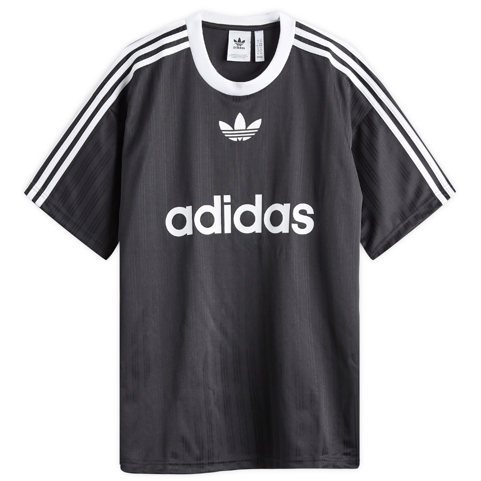 Adidas Adicolor Poly T-shirt Black & White | END. (US)