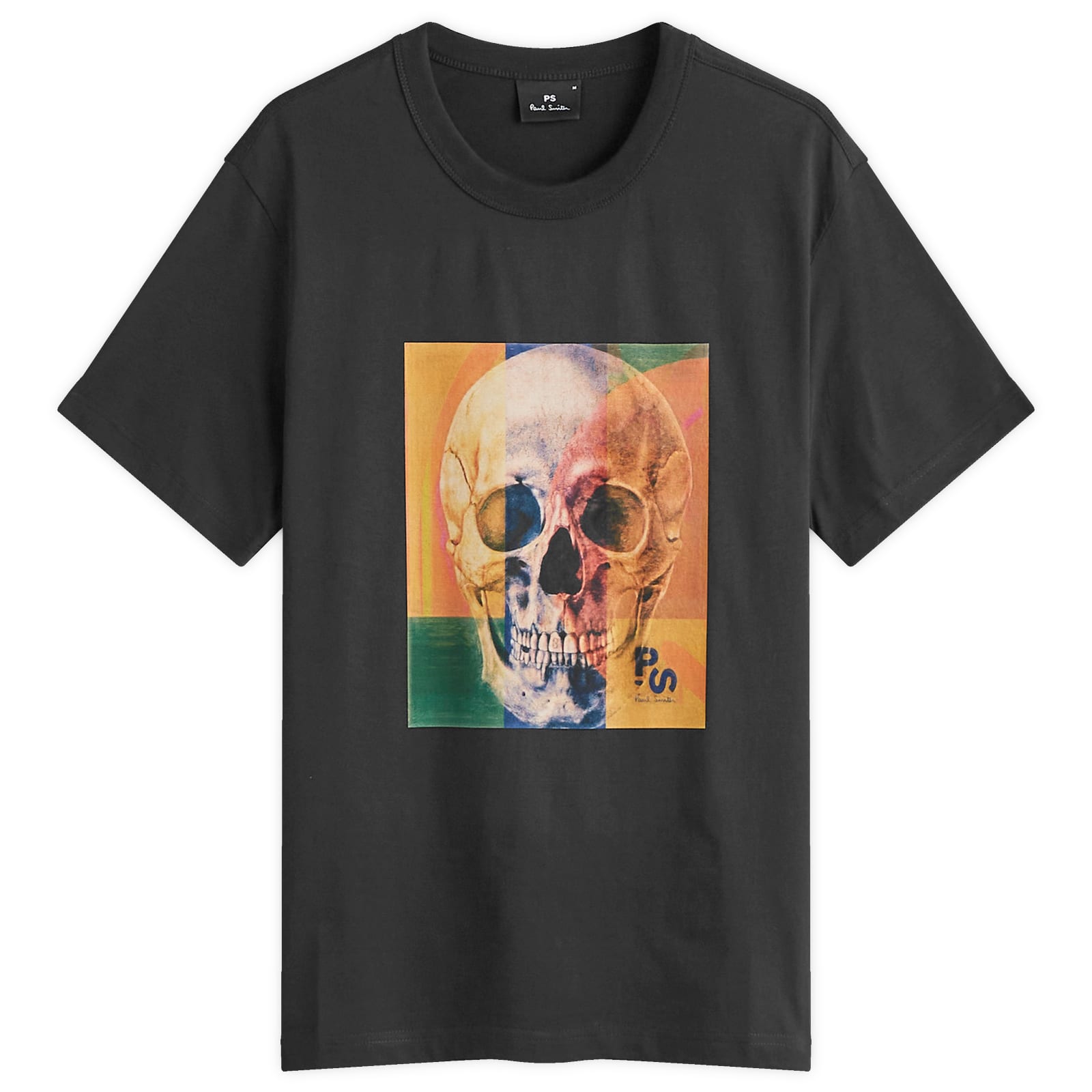 Tシャツ・カットソー Paul Smith SS25 (M2R 220X PP4703 79) Men's Powder Blue Broadstripe 'Zebra' Sweatshirt with