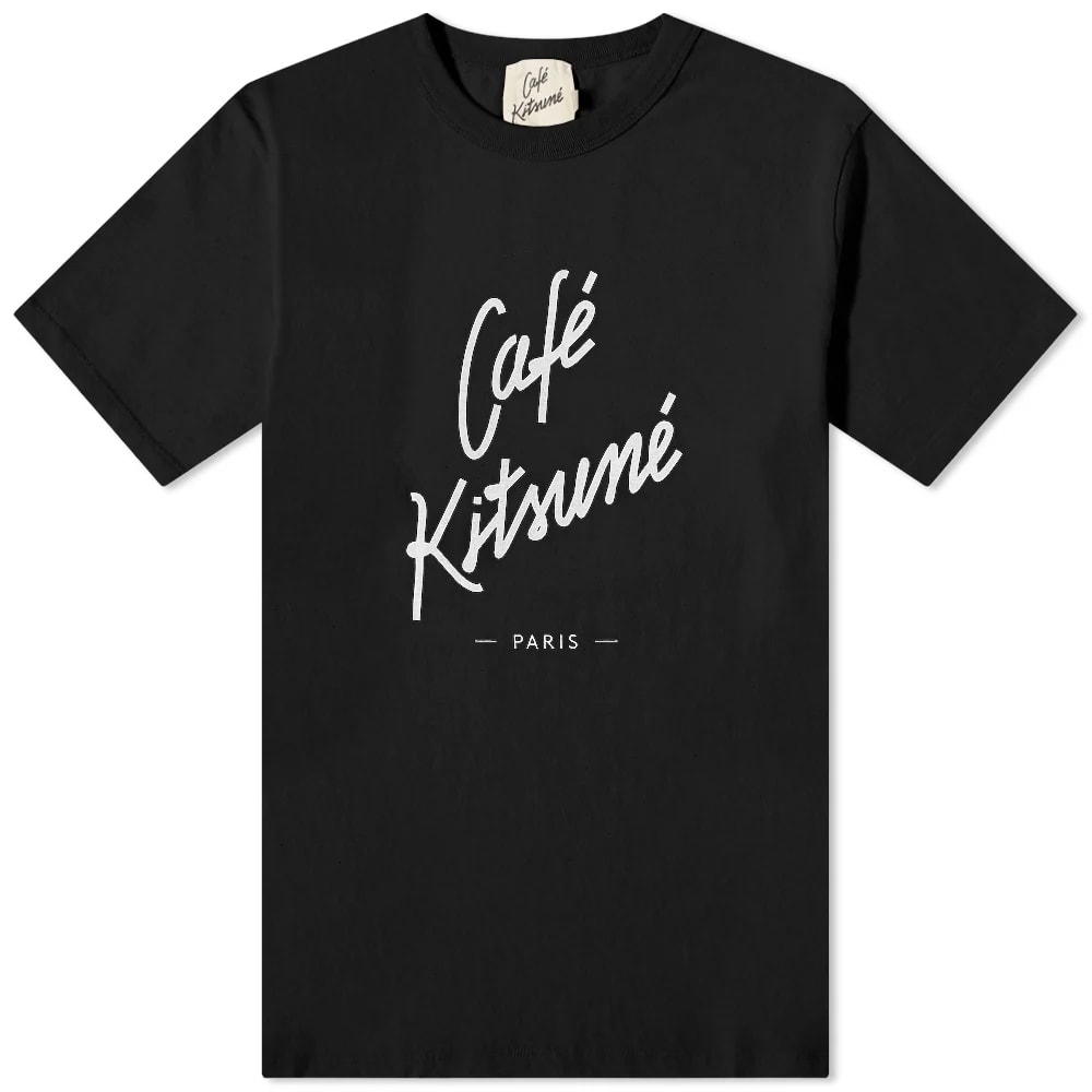 Cafe Kitsuné T-Shirt Black | END. (AR)