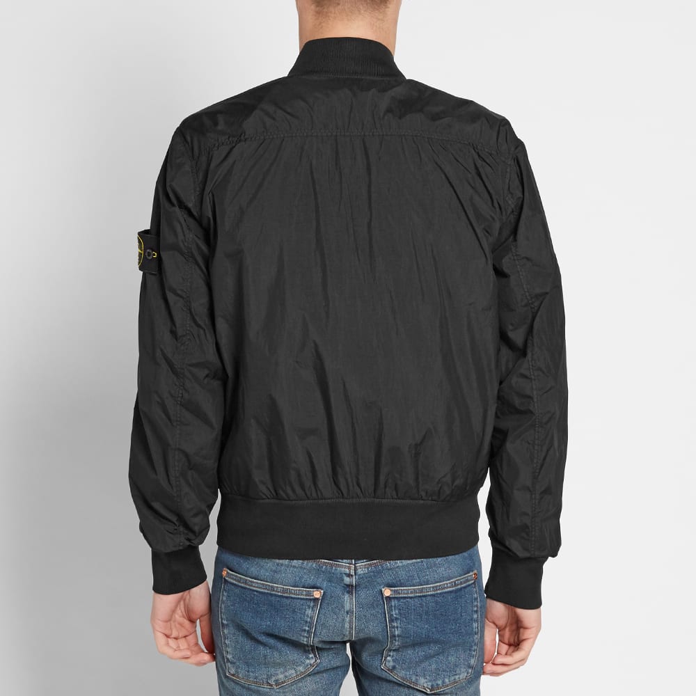 stone island crinkle reps bomber