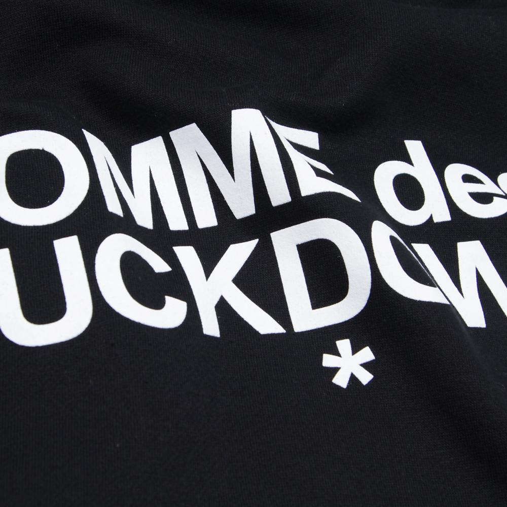 Comme des Fuckdown - Sudadera Negra para Hombre - Black