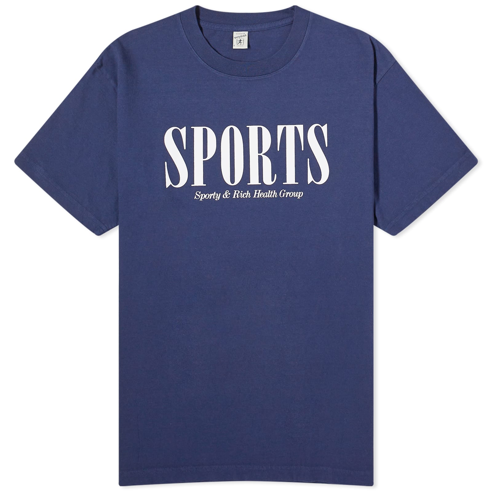 Sporty & Rich Sports T-Shirt Navy & White | END. (JP)