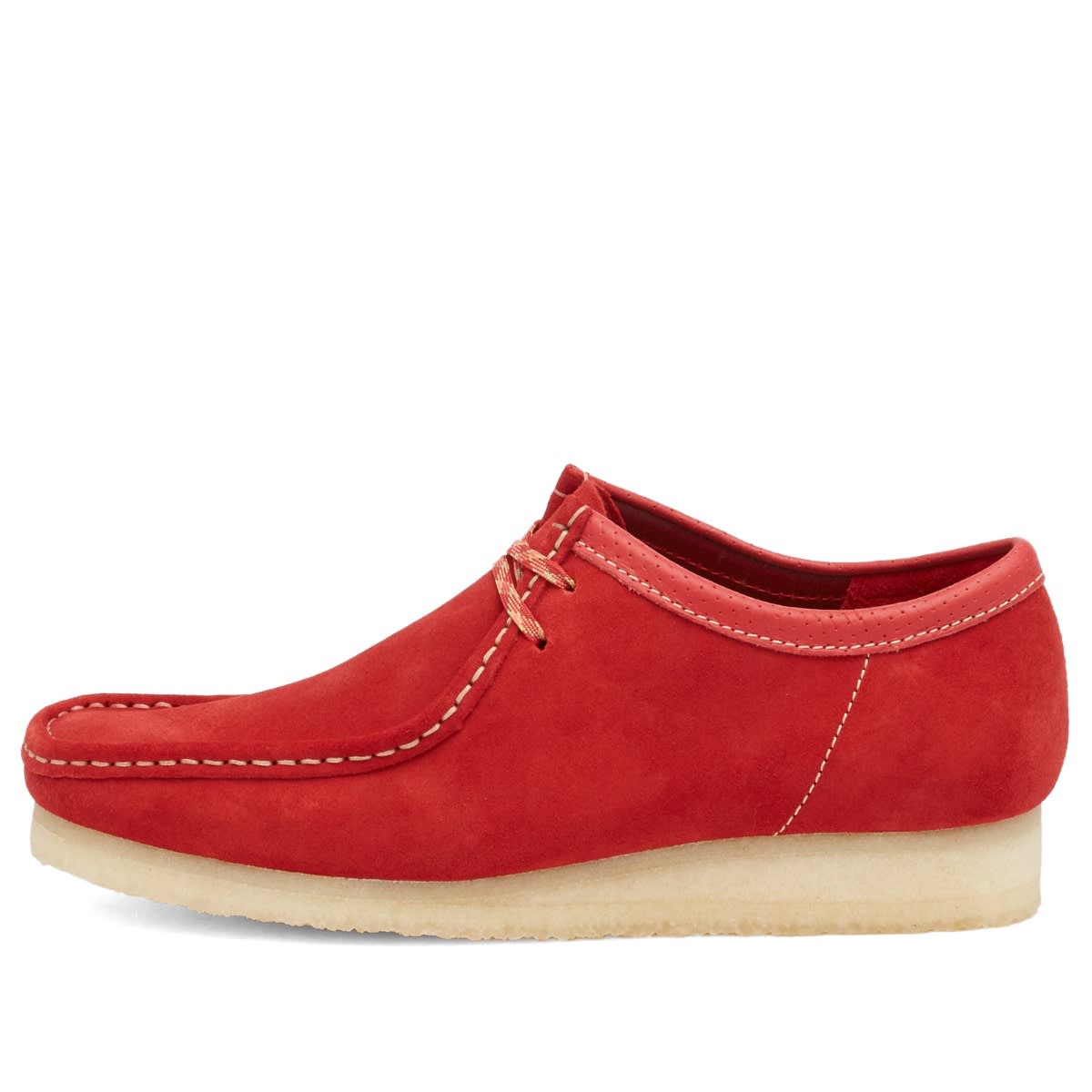 最終値下げ Clarks Wallabee 深赤色 24.5 Men's Clarks Wallabee Low - Red Suede | Cool J's Miami online