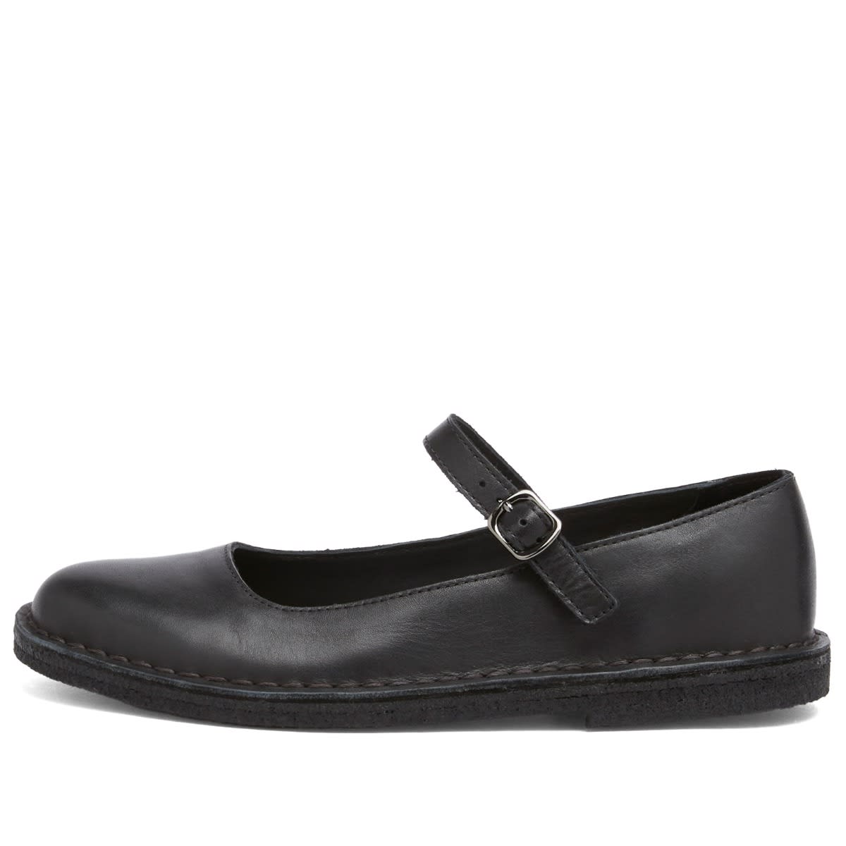 Clarks Originals Women's Desert Jane in Black Leather - 26180450