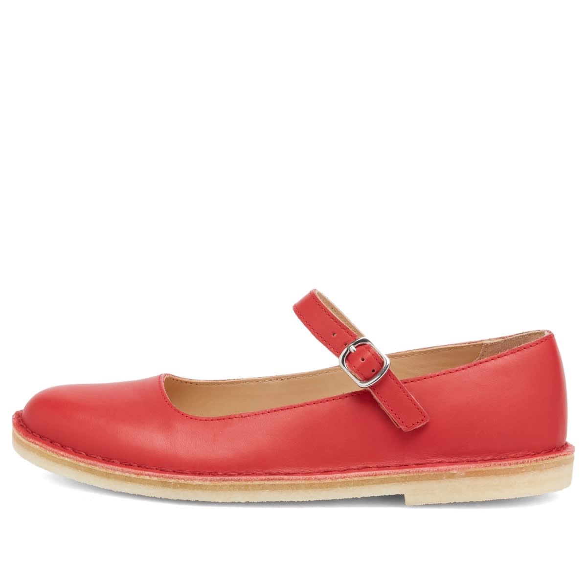 Clarks Originals Women's Desert Jane in Red Leather - 26180675