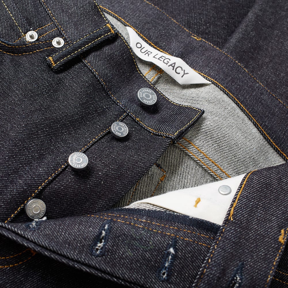 パンツ our legacy FORMAL CUT Raw Blue Nep Our Legacy Formal Cut Jeans Raw Blue | END. (US)