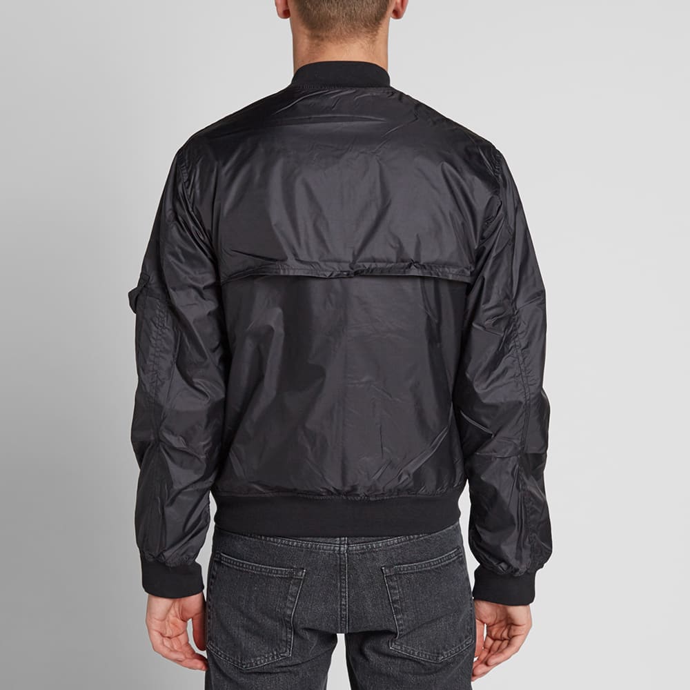 Our Legacy Patch Pocket Bomber Jacket Silky Black END. (NL)