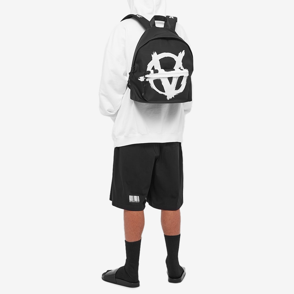 VETEMENTS Anarchy Logo Backpack VETEMENTS Anarchy Logo Backpack