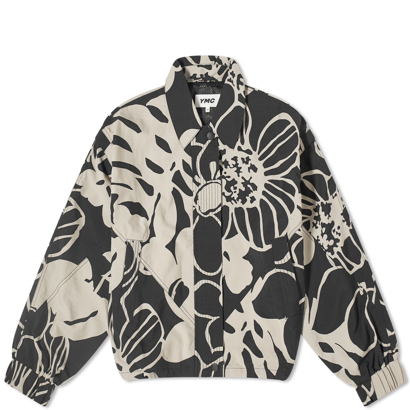【関税込み】YMC グレー Heath ボンバージャケット YMC Heath Bomber Jacket Grey & Black | END. (AR)