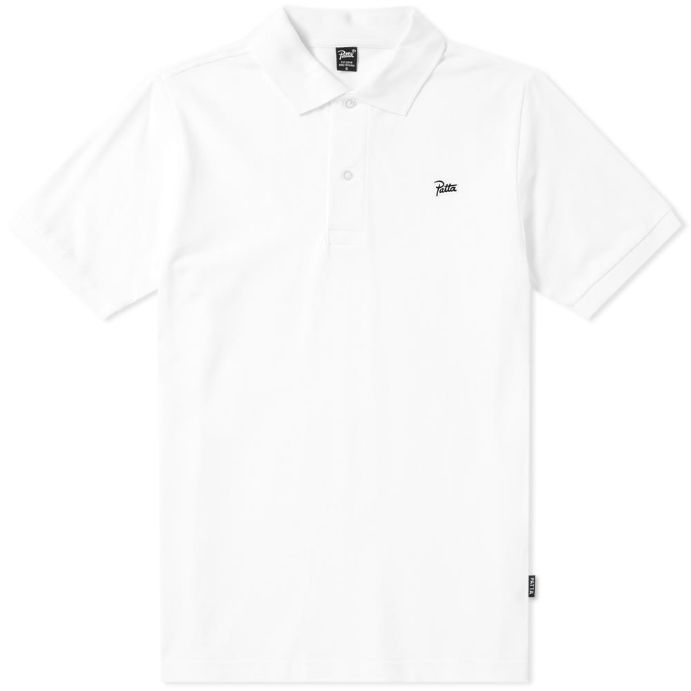 Patta Basic Polo White | END. (UK)